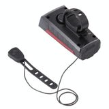  J-052 4 trong 1 Đèn hai hạt đèn năng lượng mặt trời có thể sạc lại với đèn báo năng lượng 