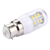  B22 2.5W LED Corn Light 24 bóng đèn LED SMD 5730, AC 12-24V (Trắng ấm) 