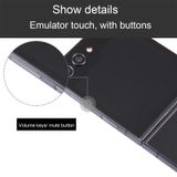  Đối với Samsung Galaxy Z Flip5 Màn hình đen Mô hình hiển thị giả không hoạt động (Đen) 