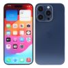  Dành cho iPhone 15 Pro Màn hình màu Mô hình hiển thị giả không hoạt động (Xanh lam) 