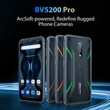  [Kho HK] Điện thoại chắc chắn Blackview BV5200 Pro, 4GB+64GB, IP68/IP69K/MIL-STD-810H, Mở khóa bằng khuôn mặt, Pin 5180mAh, Android 6,1 inch 12 MTK6765 Helio G35 Octa Core lên đến 2,3 GHz, Mạng: 4G, NFC, OTG, SIM kép (Xanh lục) 