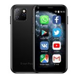  Điện thoại Android mini SOYES XS11, 1GB+8GB, 2.5 inch MTK6580 Quad Core up to 1.3GHz, Bluetooth, WiFi, FM, Mạng: 3G, Dual SIM (Đen) 