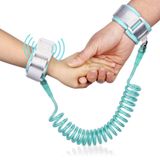  Happywalk Kids Safety Anti Lost Wrist Link Traction Rope with Induction Lock, Chiều dài: 2m (Xanh bạc hà) 