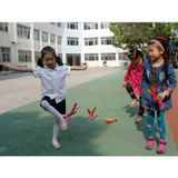  5 CÁI Đồ Chơi Đá Cầu Chân Lông Đầy Màu Sắc, Giao Màu Ngẫu Nhiên 