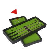  Golf Mini Putting Mat Court Push Rod Trainer, Kích thước: 24,5x10,5x3,5cm 