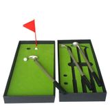  Golf Mini Putting Mat Court Push Rod Trainer, Kích thước: 24,5x10,5x3,5cm 