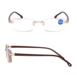  Kính viễn vọng chống tia xanh chống tia xanh không có gọng, + 1.00D (Nâu) 