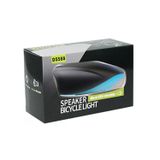  Đèn LED cho xe đạp sạc USB, sạc 3 giờ với điều khiển còi & dòng (Xanh lục) 