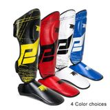  MTB SJ-004B Vật lộn tự do Thái Quyền anh Taekwondo Thiết bị bảo hộ làm dày chân, Kích thước: L (Đỏ) 