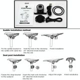  Antusi Q1 7 Màu sắc Đèn hậu Xe đạp Đèn hậu Xe đạp Phụ kiện 