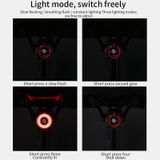  Đèn hậu cảm ứng phanh tự động cho xe đạp Antusi Q5 