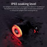  Đèn hậu cảm ứng phanh tự động cho xe đạp Antusi Q5 