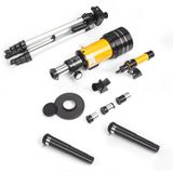  Kính viễn vọng thiên văn khúc xạ Stargazing độ nét cao (Đen vàng) 