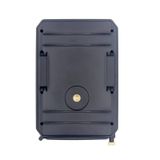  PR-200B Ống kính góc rộng 120 độ IP56 Máy ảnh đường mòn săn hồng ngoại 12MP 1080P HD chống nước, hỗ trợ thẻ TF, Khoảng cách PIR: 10-15m (Đen) 