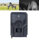  PR-200B Ống kính góc rộng 120 độ IP56 Máy ảnh đường mòn săn hồng ngoại 12MP 1080P HD chống nước, hỗ trợ thẻ TF, Khoảng cách PIR: 10-15m (Đen) 