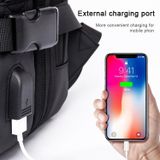  Ba lô doanh nhân BANGE Nam du lịch chống nước Túi đeo vai máy tính dung lượng lớn (Hồng) 