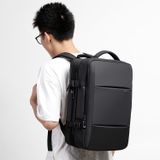  Ba lô doanh nhân BANGE Nam du lịch chống nước Túi đeo vai máy tính dung lượng lớn (Hồng) 