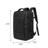  Ba lô doanh nhân BANGE Nam du lịch chống nước Túi đeo vai máy tính dung lượng lớn (Hồng) 