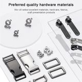  BANGE Thời trang Giản dị Nhẹ nhàng Túi vải Oxford Chống thấm Nước Du lịch Ngoài trời Nam Ba lô (Đen) 