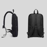  BANGE Thời trang Giản dị Nhẹ nhàng Túi vải Oxford Chống thấm Nước Du lịch Ngoài trời Nam Ba lô (Đen) 