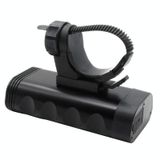  Y10 2 x XTG-3 LED 600LM LED sạc USB Đèn pha trước xe đạp với 5 chế độ 