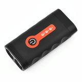  Y10 2 x XTG-3 LED 600LM LED sạc USB Đèn pha trước xe đạp với 5 chế độ 