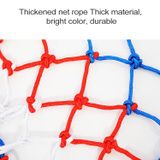  Lưới khung bóng rổ Polyester phiên bản thông thường (Trắng đỏ) 