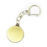  2 cái La bàn kim loại hợp kim kẽm cổ điển Nisa C25X với móc khóa 