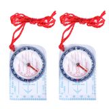  2 chiếc Nisa DC47-3 Tỷ lệ bản đồ la bàn ngoài trời 