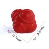  Bóng phản ứng lục giác Quả bóng luyện nhanh nhẹn và nhanh nhẹn, luyện phối hợp tay và mắt (Đỏ) 