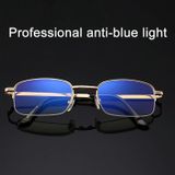  Gấp Kính đọc viễn thị Chống tia xanh có Vỏ & Vải lau, + 4,00D (Vàng) 