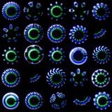  14 đèn LED 40 mẫu đầy màu sắc Đèn bánh xe đạp 