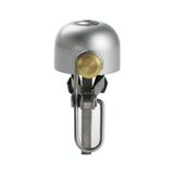  Chuông xe đạp Chuông đồng cổ điển Phụ kiện đi xe đạp (Bạc) 