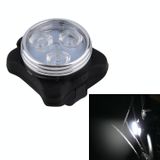  Hạt đèn COB 160LM Ánh sáng trắng Bộ sạc USB bốn tốc độ Bộ đèn pha / đèn hậu xe đạp không thấm nước 