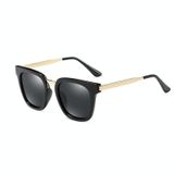  Kính râm phân cực thời trang nam UV400 (Đen + Xám) 