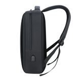  Túi máy tính xách tay kinh doanh Oumantu 9002A Ba lô thông thường với cổng USB ngoài (màu đen) 