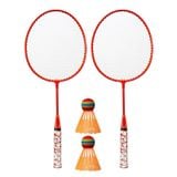  Vợt cầu lông REGAIL H6508 + Vỏ vợt + Bộ cầu lông Rainbow cho trẻ em (Cam) 