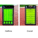  Bảng chỉ huy huấn luyện viên bóng đá từ tính PVC với bút và tẩy 