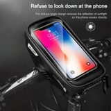  WILD MAN E1 Túi trước chống thấm nước MTB Bộ điện thoại di động Phụ kiện đi xe đạp Túi ống (Đỏ) 