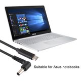  Cáp sạc nguồn cho máy tính xách tay USB-C / Type-C to 6.0 x 0.6mm cho Asus, Chiều dài cáp: khoảng 1.5m 