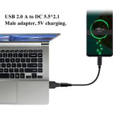  10 PCS 5.5 x 2.1mm Đầu nối cắm nguồn DC Nam USB 2.0 Nam 