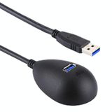  AVM USB 3.0 Nam sang Nữ Đồng bộ hóa dữ liệu mở rộng Cáp sạc Điện Giá đỡ đế đế để bàn, Chiều dài cáp: 80cm 