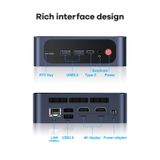  Beelink SEi11 Pro Windows 11 Mini PC, 16GB + 500GB, Intel i5-11320H thế hệ thứ 11, Hỗ trợ BT / WiFi 6 / RJ45, Đầu cắm EU 