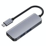  2008N 4 trong 1 USB 3.0 x3 + HDMI Ổ cắm HUB đa chức năng Loại C / USB-C thông minh 