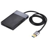  Đầu đọc thẻ 6 trong 1 đa chức năng USB 3.0 + XQD + CF + TF + SD 