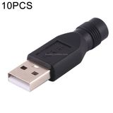  10 PCS 3.5 x 1.35mm đến Đầu nối cắm nguồn DC USB 2.0 