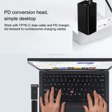  100W USB-C / loại C Nữ sang DC 7.9x5.0mm Bộ chuyển đổi sạc máy tính nam cho Lenovo 