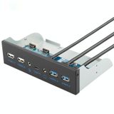  2 x USB 3.0 + 2 x USB 2.0 + HD Audio + Bảng điều khiển ổ đĩa quang USB-C / loại C / loại C 