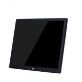  Màn hình di động kỹ thuật số Aturos 15 inch, hỗ trợ bên siêu hẹp, có thể treo tường 1080P (Đen) 