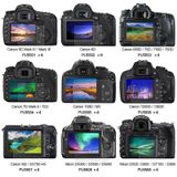  60 CÁI PULUZ 2.5D cong mép 9H Độ cứng bề mặt Bộ bảo vệ màn hình kính cường lực cho Canon 5D Mark IV / Mark III, Sony RX100 / A7M2 / A7R / A7R2, Nikon D3200 / D3300, Panasonic GH5, DMC-LX100, v.v. 